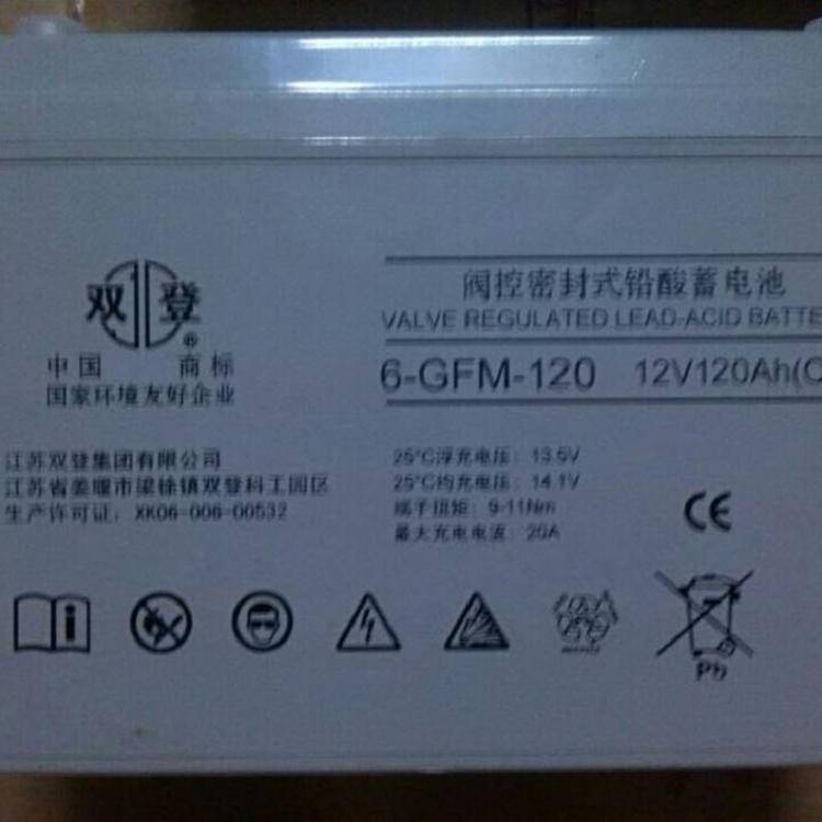 雙登鉛酸免維護蓄電池6-GFM-100直流屏UPS蓄電池12v100ah第5張